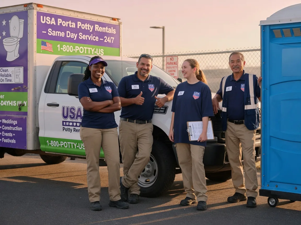 Porta Potty Rental company in Dornsife, PA